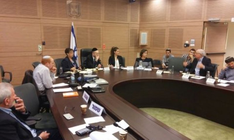 הדיון במיסוי מלגות בוועדה [צילום: דוברות הכנסת]
