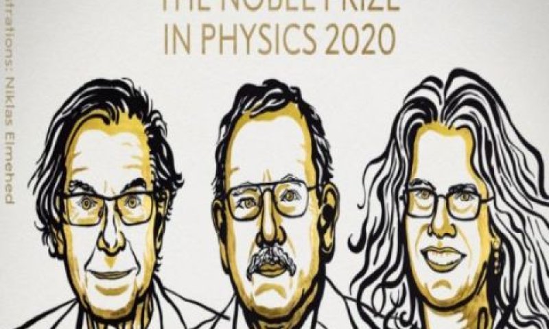 זוכי פרס נובל בפיזיקה 2020 [צילום: ניקולאס אלמדד / האקדמיה השבדית המלכותית למדעים]