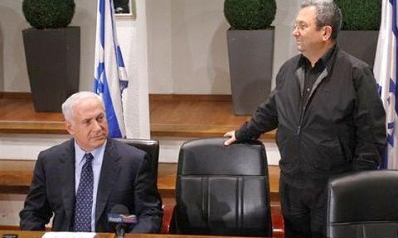 ברק ונתניהו. נוצרים אש [AP]