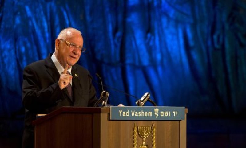המדינה קמה בכוח הזכות מאהבה וערגה למולדת העתיקה. הנשיא ריבלין [צילום: AP/Sebastian Scheiner]