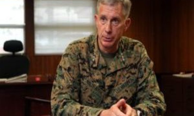 ג'נרל תומאס ד' ולדהאוסר [צילום: Marine Corps via AP]