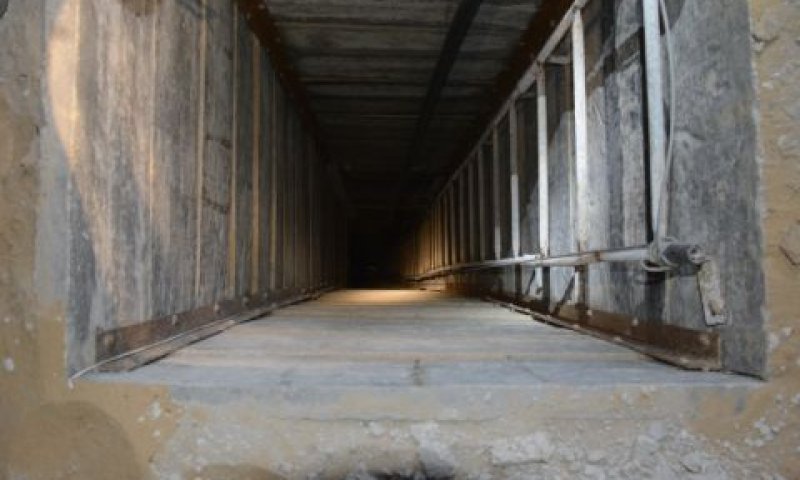 "סייע להסוות את המנהרות" [צילום: דו"צ, פלאש 90]