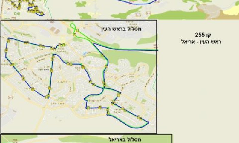 מפת הקו