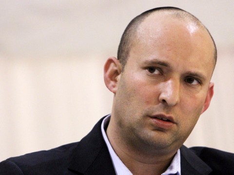 בנט. מי מנסה לפגוע [צילום: פלאש 90]