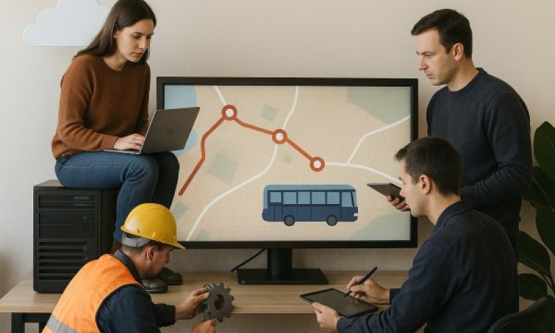 ניהול חכם של קווי תחבורה [עיבוד AI]