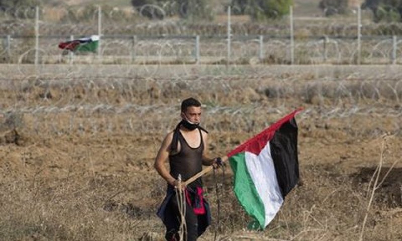 גבול רצועת עזה [צילום: עאדל חנא/AP]