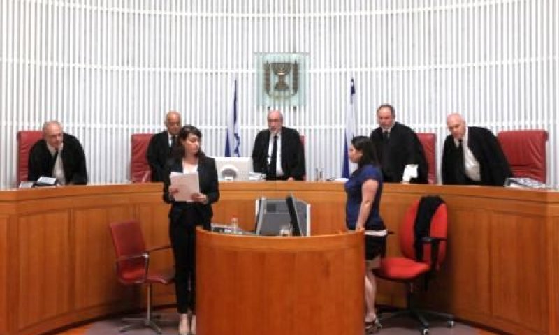 מימין: פוגלמן, דנציגר, גרוניס, ג'ובראן, הנדל [צילום: גילי יוחנן/פלאש 90]