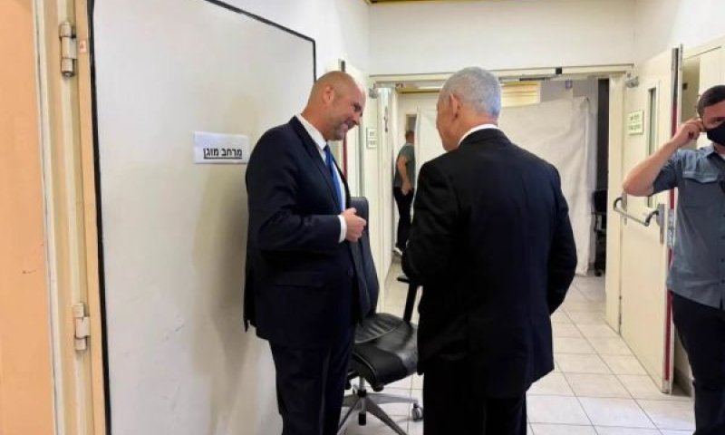 נתניהו, אוחנה. בפתח הדיון בבית המשפט המחוזי