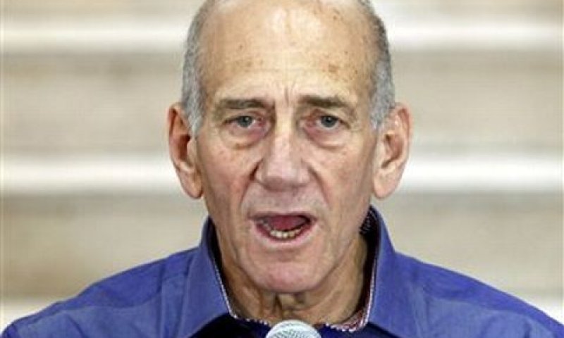 אולמרט. עוד "טריק" [צילום: AP]