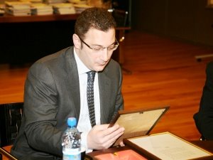 ראש ממשלת גאורגיה, ולדימיר (לאדו) גורגנידזה [צילום: הוועד להצלת נדחי ישראל]