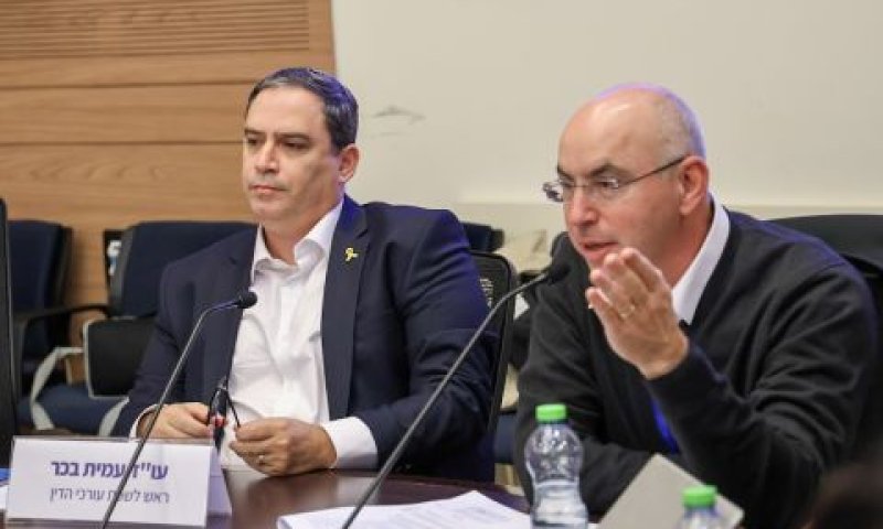 נדב ויסמן, עמית בכר [צילום: דני שם-טוב/דוברות הכנסת]