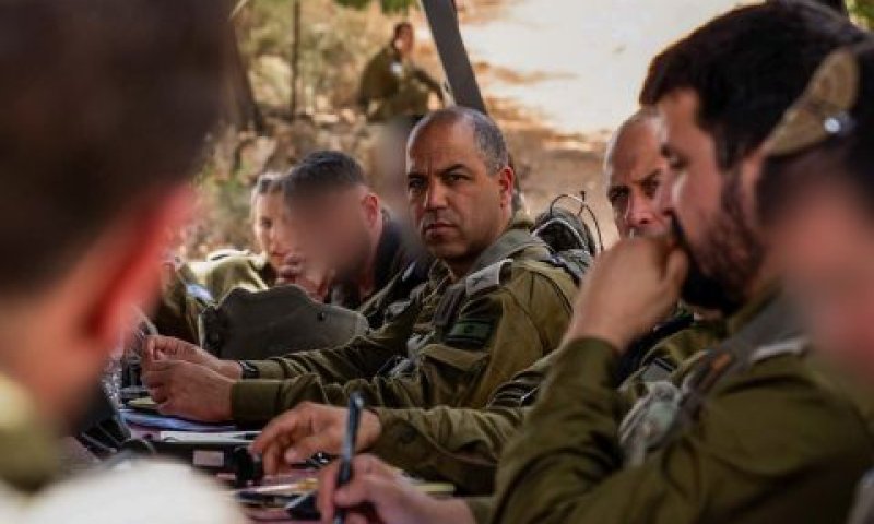 מפקד אוגדת איו"ש, תא"ל יקי דולף [צילום: דובר צה''ל]