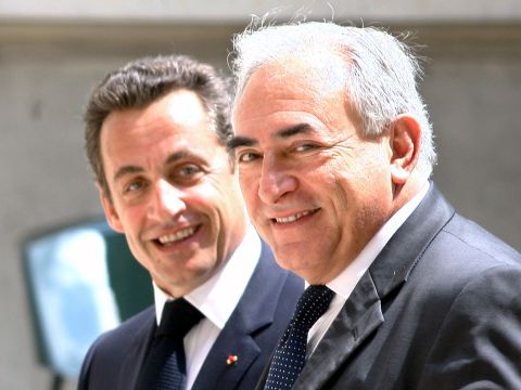 עם הנשיא סרקוזי [AP]