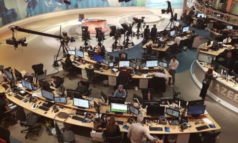 רשת אלג'זירה [צילום: מאלכ חרב/AP]