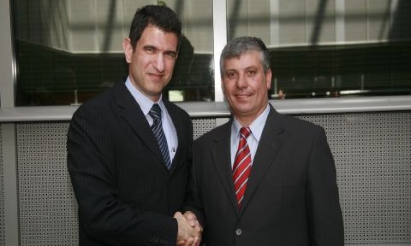 השר שלום שמחון, בועז הירש [צילום: יוסי זמיר]