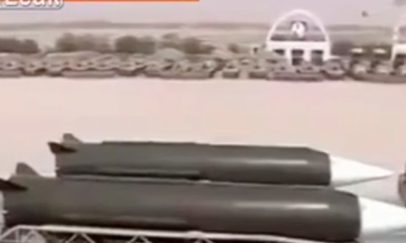 טילי קרקע קרקע מתוצרת סין [צילום: מן הטלוויזיה]
