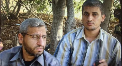 מוחמד דף וסגנו ניצלו אזרחים כמגן אנושים [צילום: רשתות ערביות]