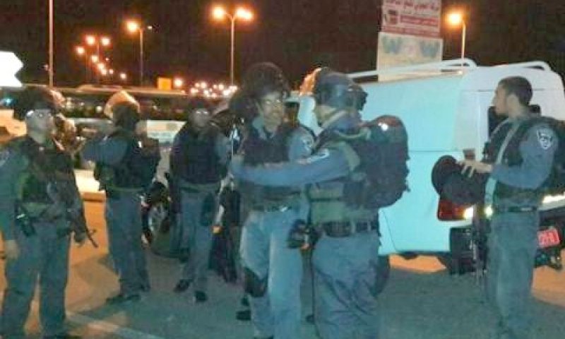 זירת הפיגוע [צילום: פלאש 90]