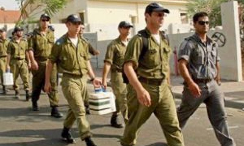 חיילים שפעלו בהינתקות [צילום: AP]