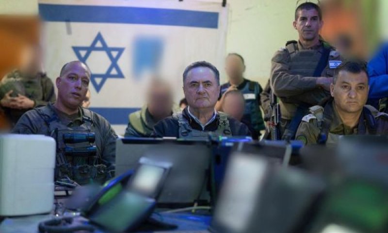 כ"ץ. עזה תתכווץ [צילום: אלעד מלכה]