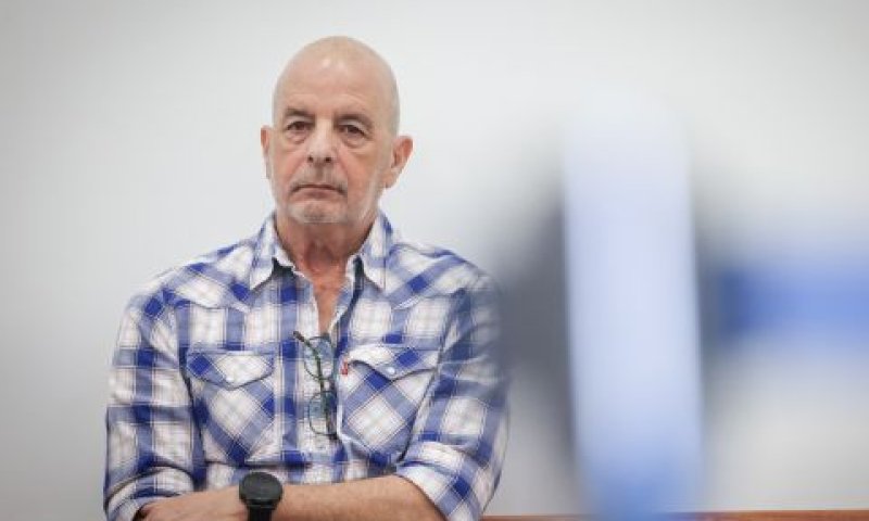 דיסקין היום בבית המשפט [צילום: יונתן זינדל, פלאש 90]