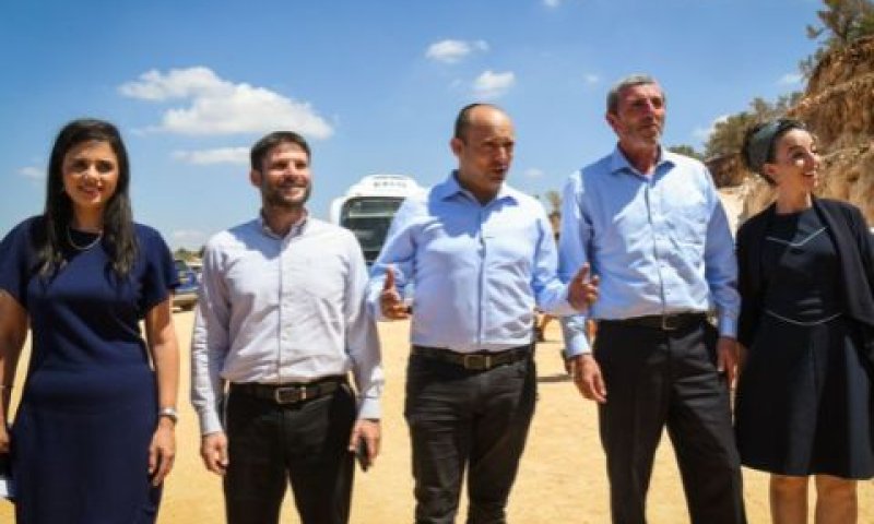 הפעם לא יהיה פיצול מיידי. ראשי מפלגות הימין [צילום: בן דורי/פלאש 90]