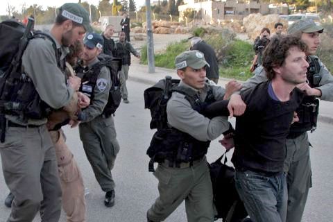 ניר בהפגנה במזרח ירושלים [פלאש 90]