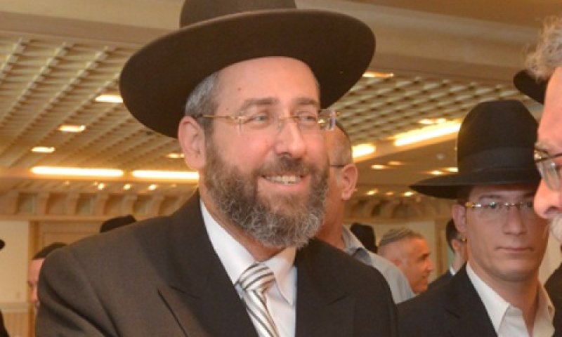 הרב דוד לאו [צילום: פלאש 90]