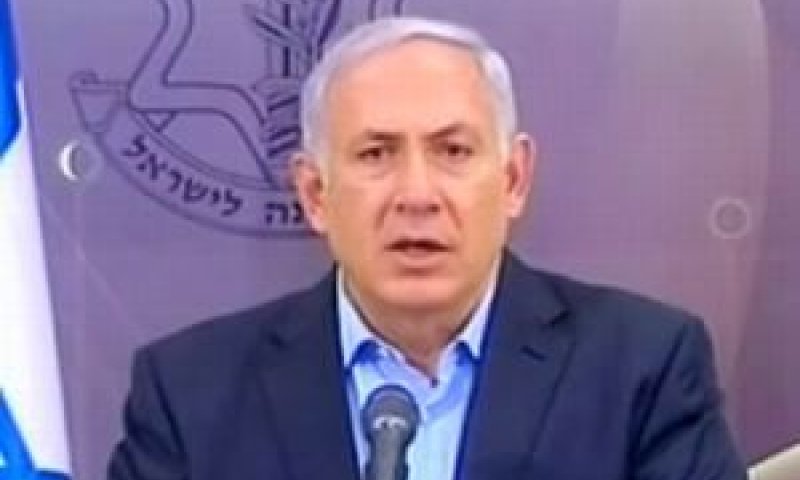 ראש הממשלה נתניהו [צילום: מן הטלוויזיה]