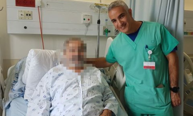 מנהל טיפול נמרץ לב, ד"ר אלעד אשר [צילום: שערי צדק]