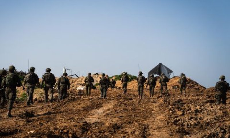 לוחמי גדוד נצח יהודה ברצועת עזה [צילום: דובר צה''ל]