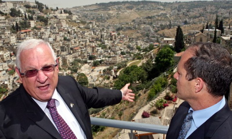 יו"ר הכנסת בסיור בעיר דוד[צילום: פלאש 90]