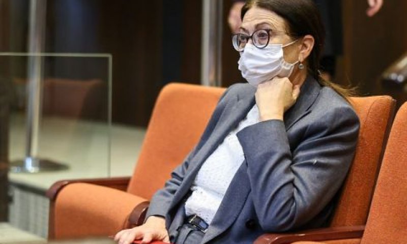 חיות ביציע האורחים בכנסת [צילום: נועם מושקוביץ/דוברות הכנסת]