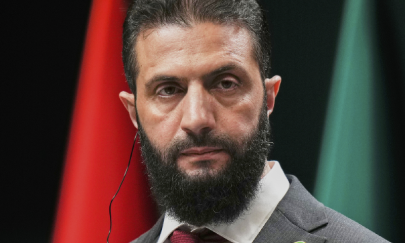 נשיא סוריה, אחמד א-שרע. משתחרר מהלפיתה הרוסית [צילום: פרנסיסקו סקו/AP]
