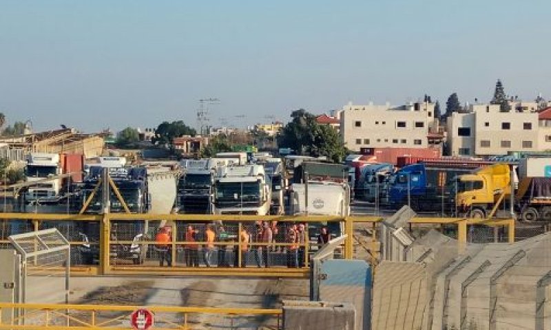 מעבר שער אפרים [צילום: דוברות ההסתד]