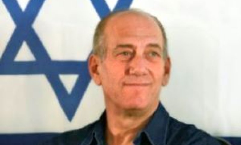 אולמרט. סיוע לסמי שמעון [צילום: AP]