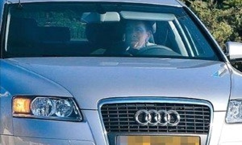 השופטת אילה פרוקצ'יה במכונית אאודי A6 [צילום: פלאש 90]