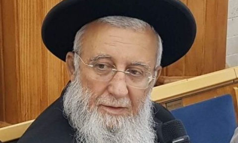 הרב שלום לוי זצ"ל [צילום: דוברות העירייה]