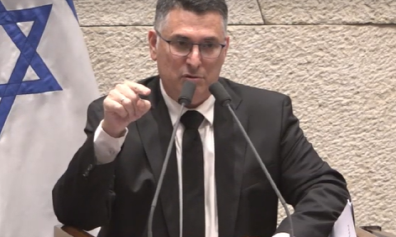 סער. "חובה להיאבק וכך אעשה" [צילום: מתוך שידורי ערוץ כנסת]