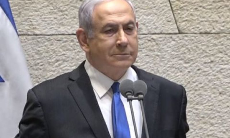 נתניהו. [צילום: ערוץ הכנסת]