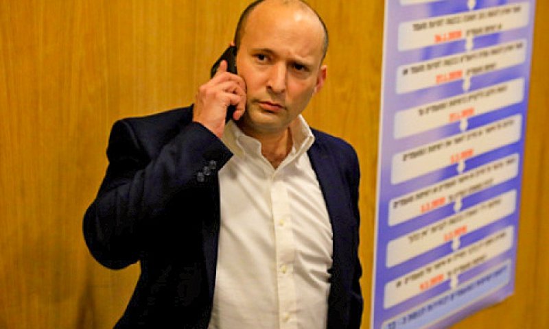 בנט. "הקרקס נגמר" [צילום: אוליביה פיטוסי/פלאש 90]