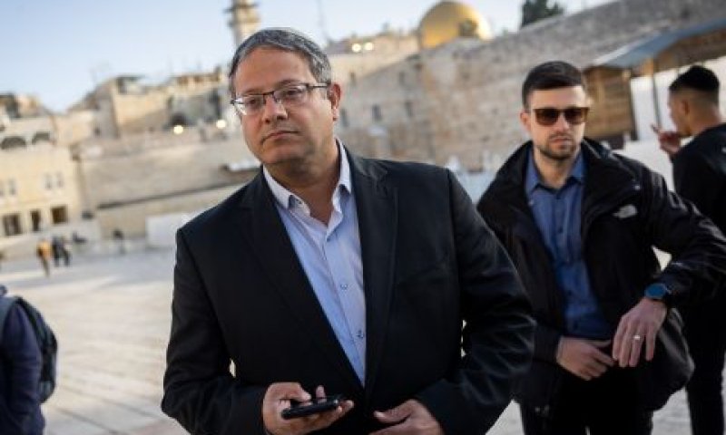 ח"כ בן-גביר. פרובוקציה פוליטית [צילום: יונתן זינדל/פלאש 90]