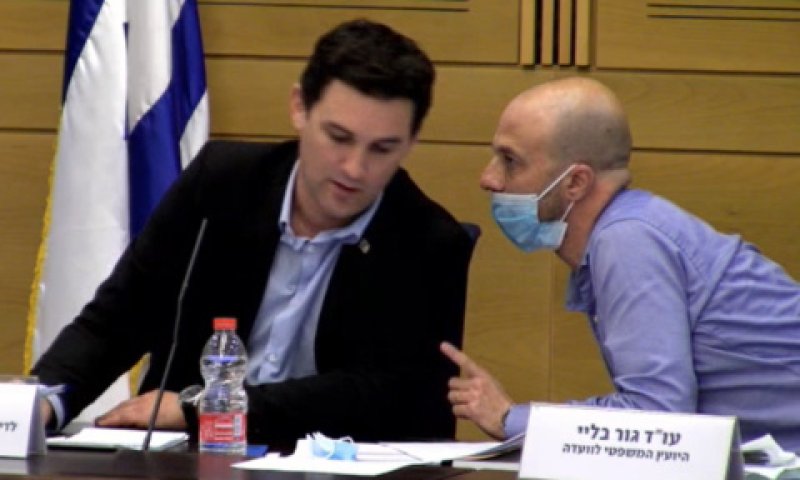 גור בליי ואיתן גינזבורג [צילום: מן הטלוויזיה]