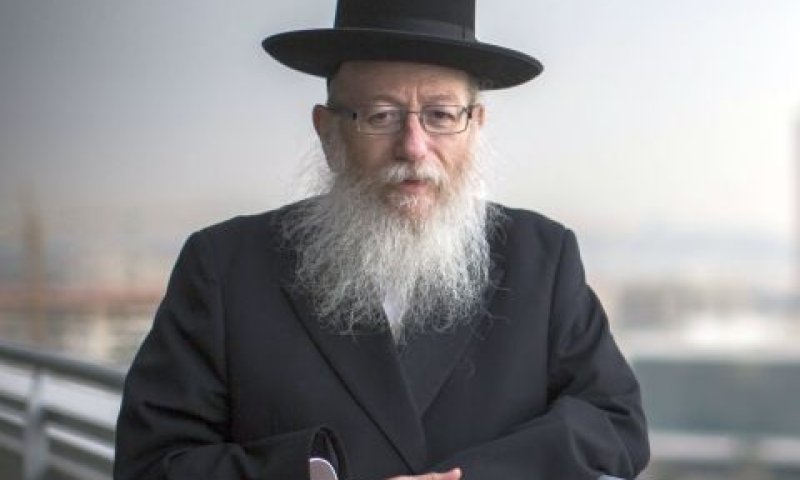 סגן שר הבריאות, יעקב ליצמן [צילום: הדס פרוש/פלאש 90]