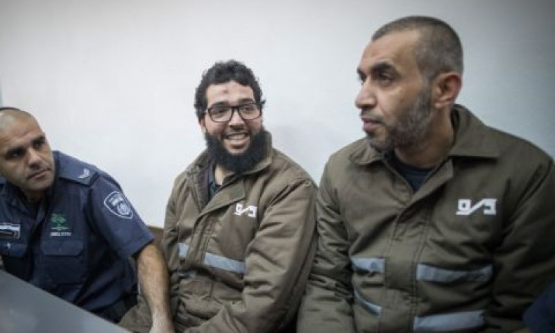 שניים מהמורשעים [צילום: יונתן זינדל, פלאש 90]