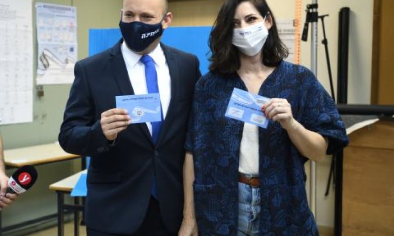 בני הזוג בנט [צילום: גילי יערי, פלאש 90]