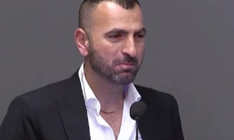 בעל השליטה במלרן, ריאן מואנד [צילום: מתוך סרטון של איגוד החברות הציבוריות]