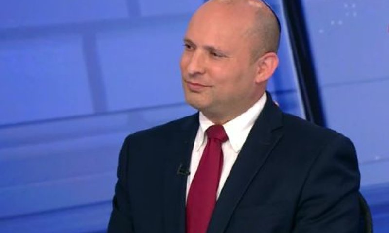 בנט. נחלש בסקרים [צילום: מן הטלוויזיה]
