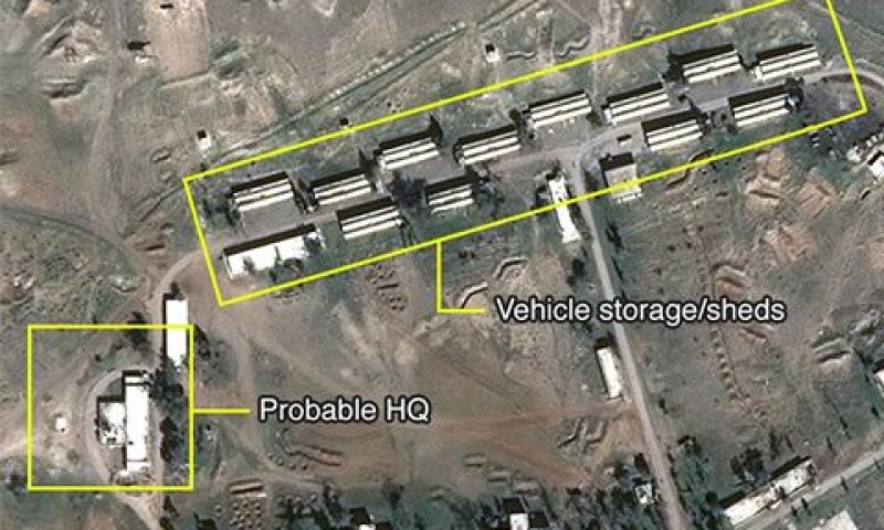 ינואר 2017 [צילום: Digital Globe, McKenze intelligence Services ,BBC]