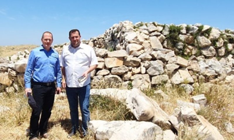אתר מזבח יהושע, סמוך לשכם [צילום: רועי חדי]